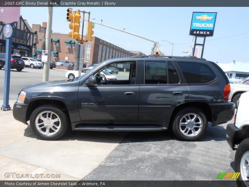 Graphite Gray Metallic / Ebony 2007 GMC Envoy Denali 4x4