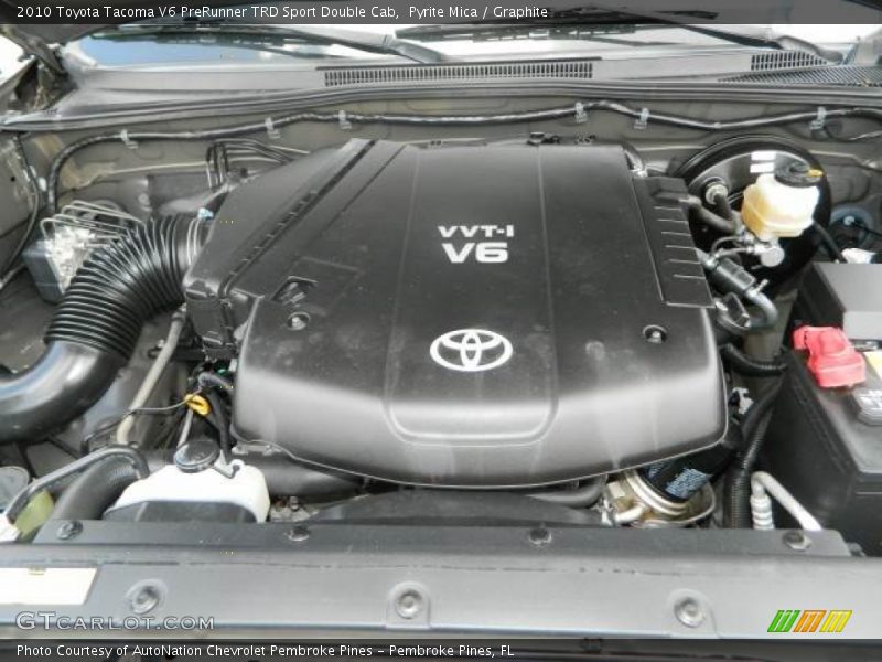 Pyrite Mica / Graphite 2010 Toyota Tacoma V6 PreRunner TRD Sport Double Cab