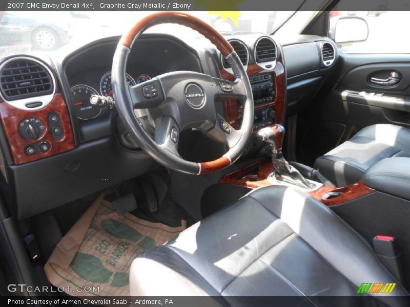 Graphite Gray Metallic / Ebony 2007 GMC Envoy Denali 4x4