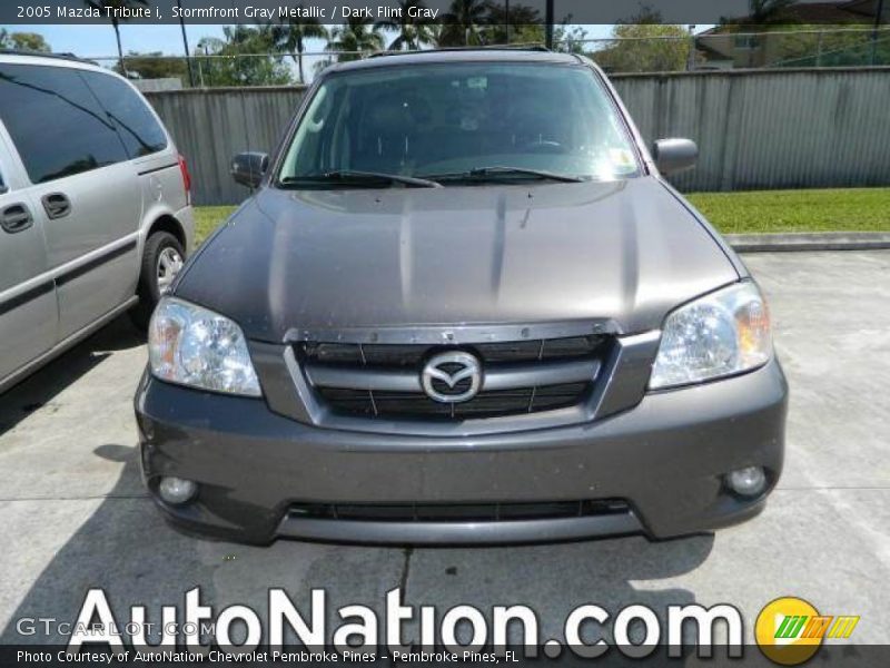 Stormfront Gray Metallic / Dark Flint Gray 2005 Mazda Tribute i