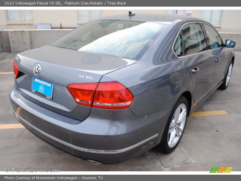 Platinum Gray Metallic / Titan Black 2013 Volkswagen Passat V6 SEL