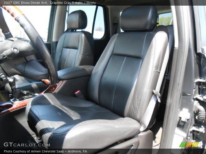 Graphite Gray Metallic / Ebony 2007 GMC Envoy Denali 4x4
