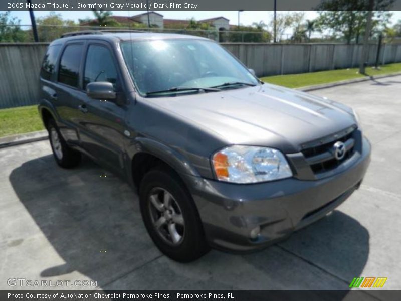 Stormfront Gray Metallic / Dark Flint Gray 2005 Mazda Tribute i