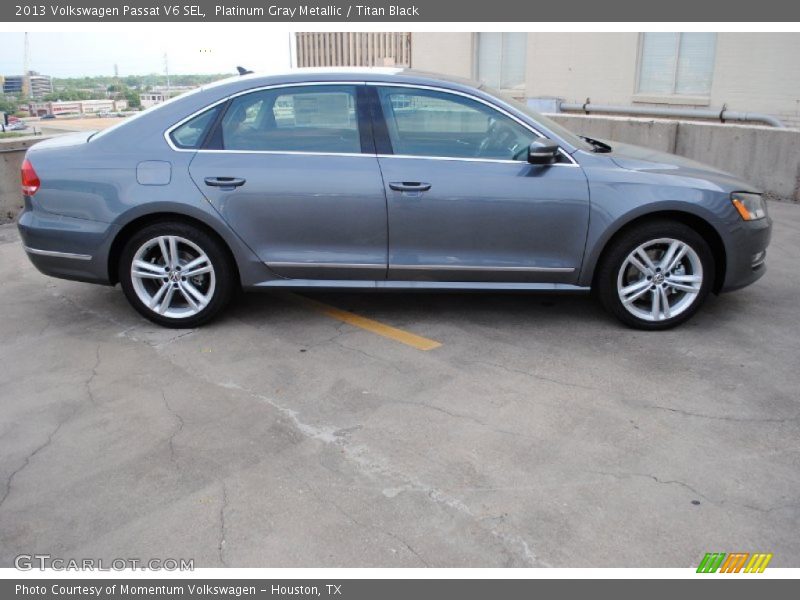 Platinum Gray Metallic / Titan Black 2013 Volkswagen Passat V6 SEL