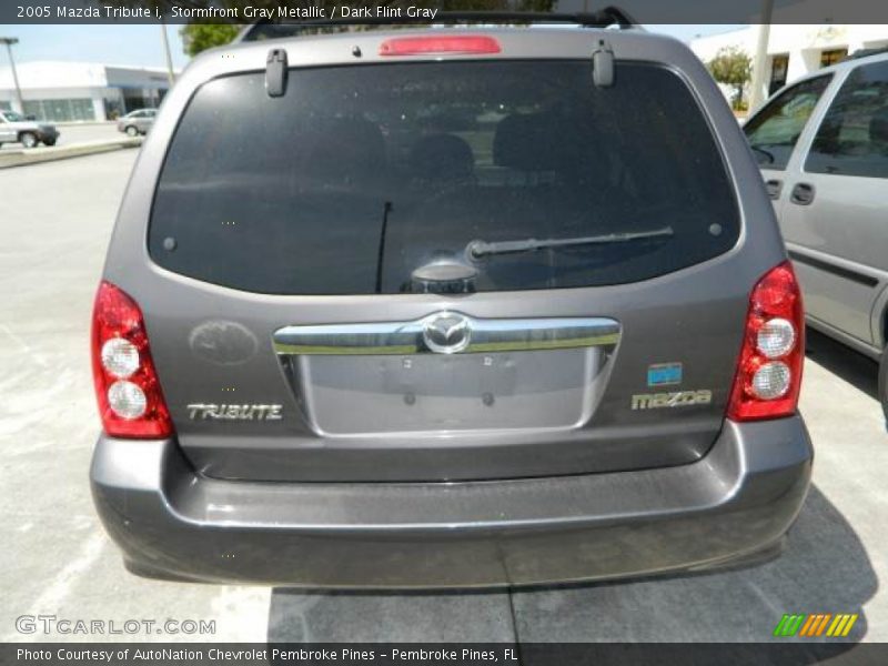 Stormfront Gray Metallic / Dark Flint Gray 2005 Mazda Tribute i