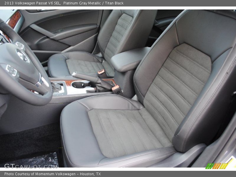 Platinum Gray Metallic / Titan Black 2013 Volkswagen Passat V6 SEL
