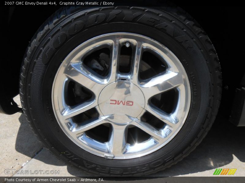 Graphite Gray Metallic / Ebony 2007 GMC Envoy Denali 4x4