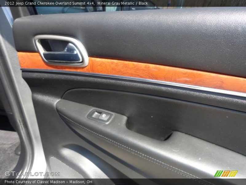 Mineral Gray Metallic / Black 2012 Jeep Grand Cherokee Overland Summit 4x4