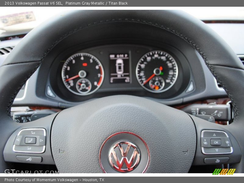Platinum Gray Metallic / Titan Black 2013 Volkswagen Passat V6 SEL