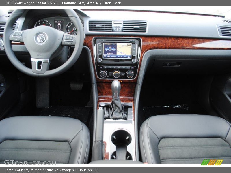 Platinum Gray Metallic / Titan Black 2013 Volkswagen Passat V6 SEL