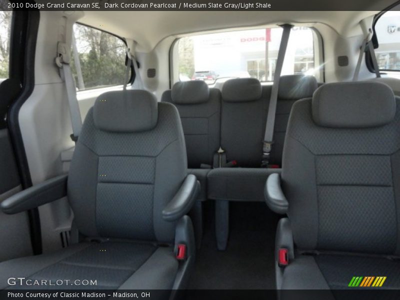 Dark Cordovan Pearlcoat / Medium Slate Gray/Light Shale 2010 Dodge Grand Caravan SE
