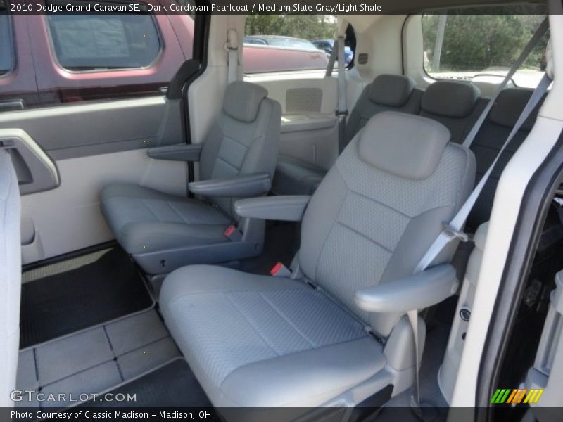 Dark Cordovan Pearlcoat / Medium Slate Gray/Light Shale 2010 Dodge Grand Caravan SE