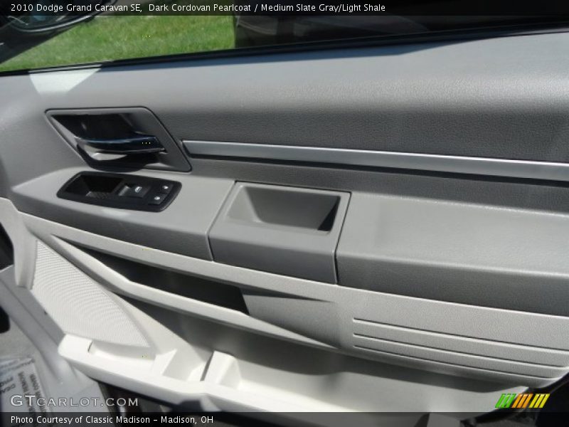 Dark Cordovan Pearlcoat / Medium Slate Gray/Light Shale 2010 Dodge Grand Caravan SE