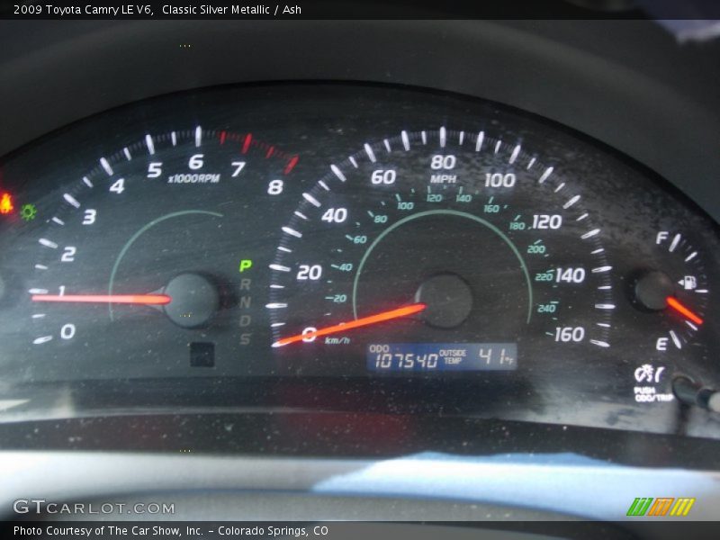 Classic Silver Metallic / Ash 2009 Toyota Camry LE V6