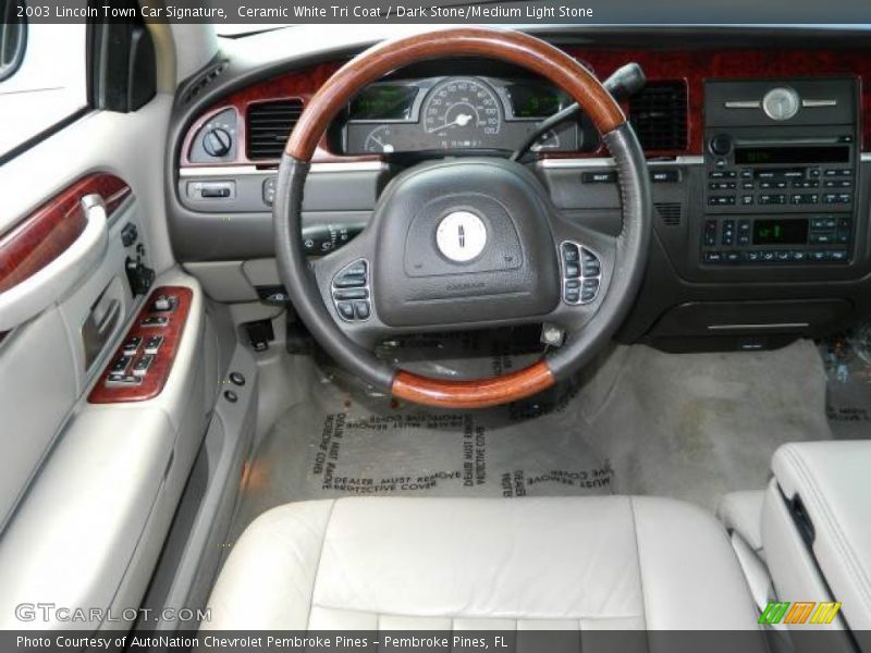 Dashboard of 2003 Town Car Signature