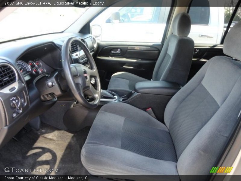 Liquid Silver Metallic / Ebony 2007 GMC Envoy SLT 4x4