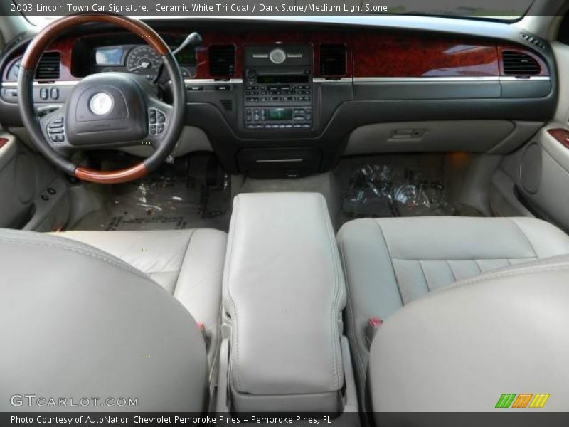 Dashboard of 2003 Town Car Signature