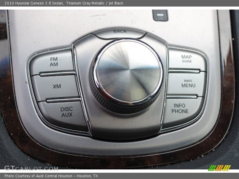 Controls of 2010 Genesis 3.8 Sedan
