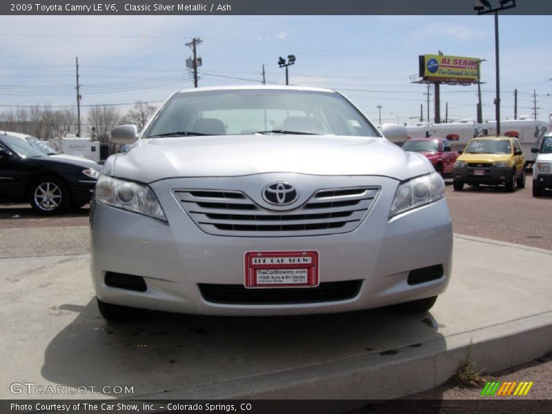 Classic Silver Metallic / Ash 2009 Toyota Camry LE V6