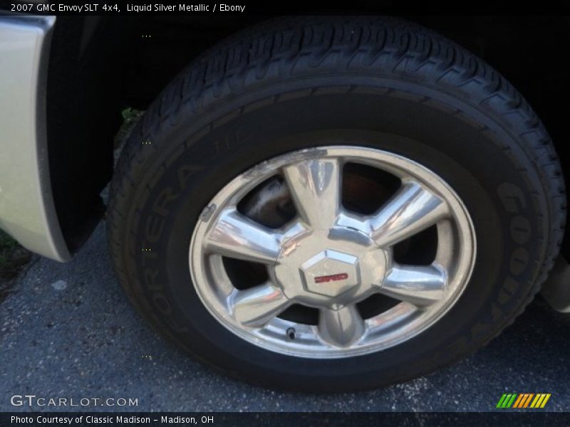 Liquid Silver Metallic / Ebony 2007 GMC Envoy SLT 4x4