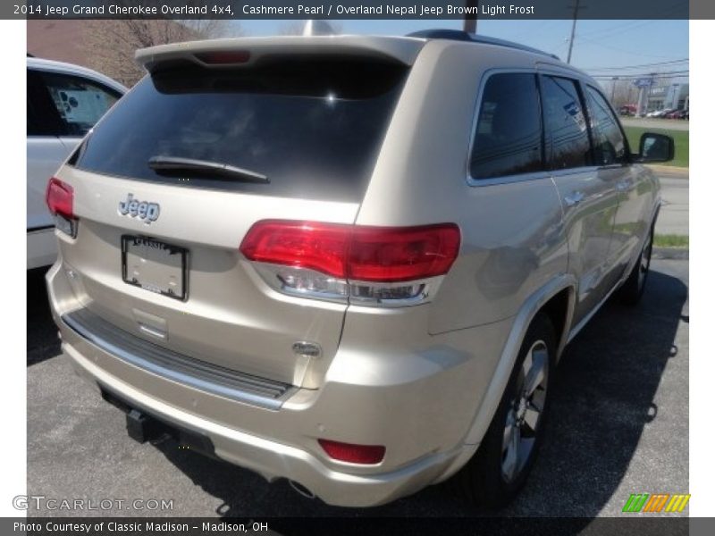 Cashmere Pearl / Overland Nepal Jeep Brown Light Frost 2014 Jeep Grand Cherokee Overland 4x4