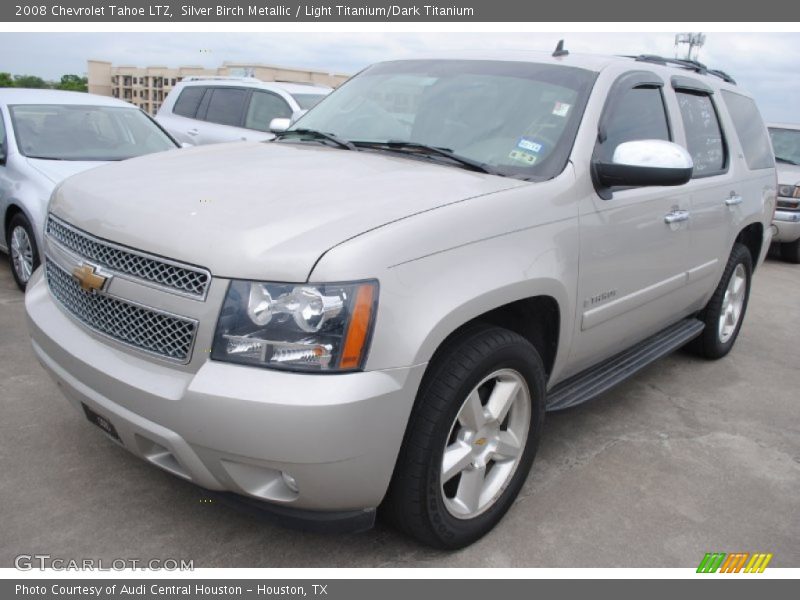 Silver Birch Metallic / Light Titanium/Dark Titanium 2008 Chevrolet Tahoe LTZ