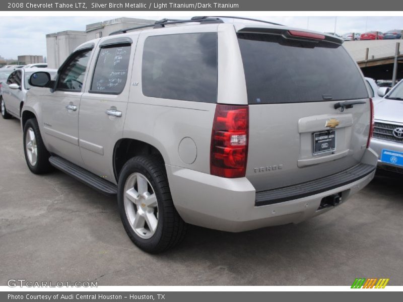 Silver Birch Metallic / Light Titanium/Dark Titanium 2008 Chevrolet Tahoe LTZ