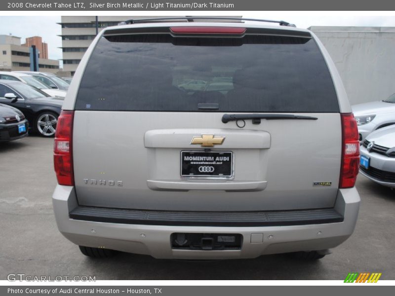 Silver Birch Metallic / Light Titanium/Dark Titanium 2008 Chevrolet Tahoe LTZ