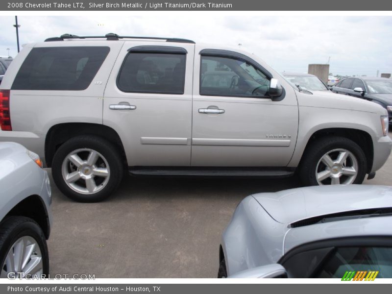 Silver Birch Metallic / Light Titanium/Dark Titanium 2008 Chevrolet Tahoe LTZ