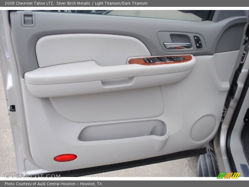Silver Birch Metallic / Light Titanium/Dark Titanium 2008 Chevrolet Tahoe LTZ
