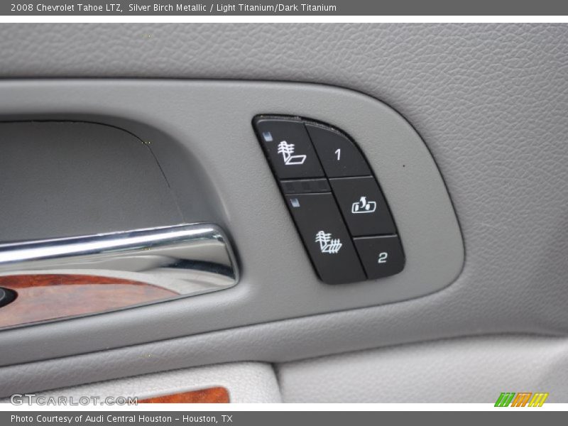 Silver Birch Metallic / Light Titanium/Dark Titanium 2008 Chevrolet Tahoe LTZ