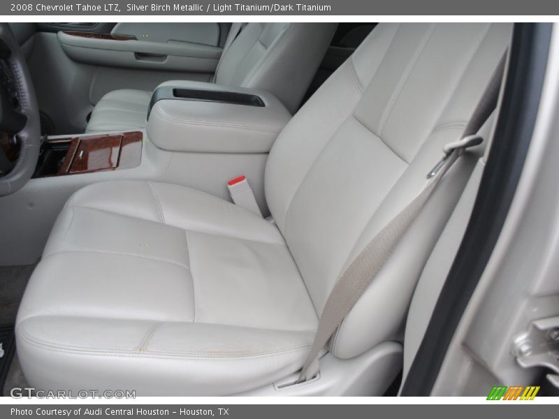 Silver Birch Metallic / Light Titanium/Dark Titanium 2008 Chevrolet Tahoe LTZ