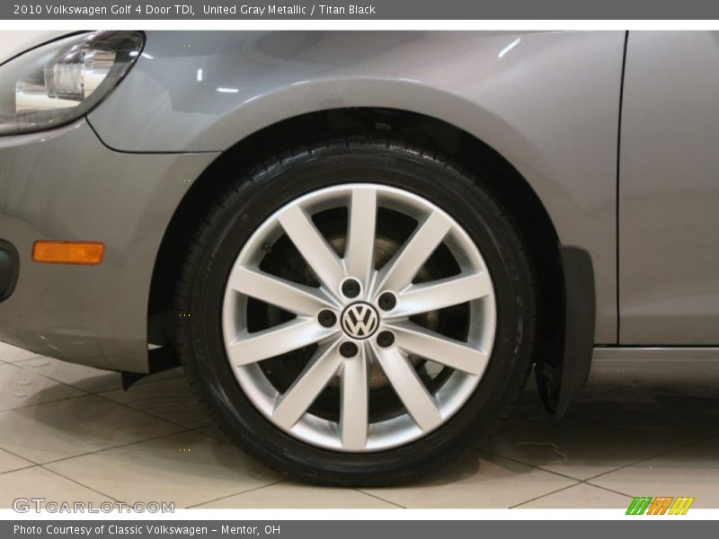  2010 Golf 4 Door TDI Wheel