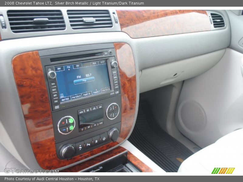 Silver Birch Metallic / Light Titanium/Dark Titanium 2008 Chevrolet Tahoe LTZ