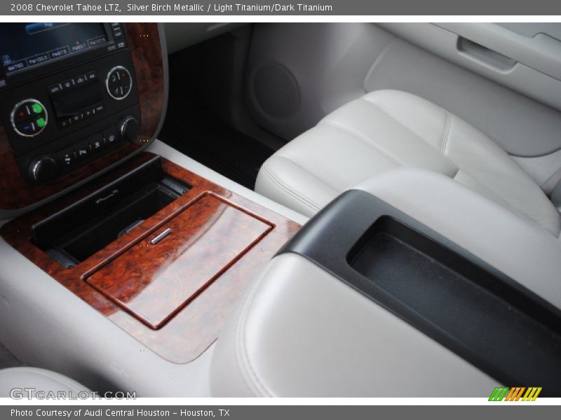 Silver Birch Metallic / Light Titanium/Dark Titanium 2008 Chevrolet Tahoe LTZ