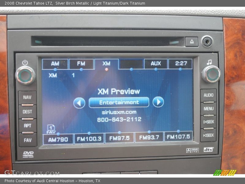 Silver Birch Metallic / Light Titanium/Dark Titanium 2008 Chevrolet Tahoe LTZ