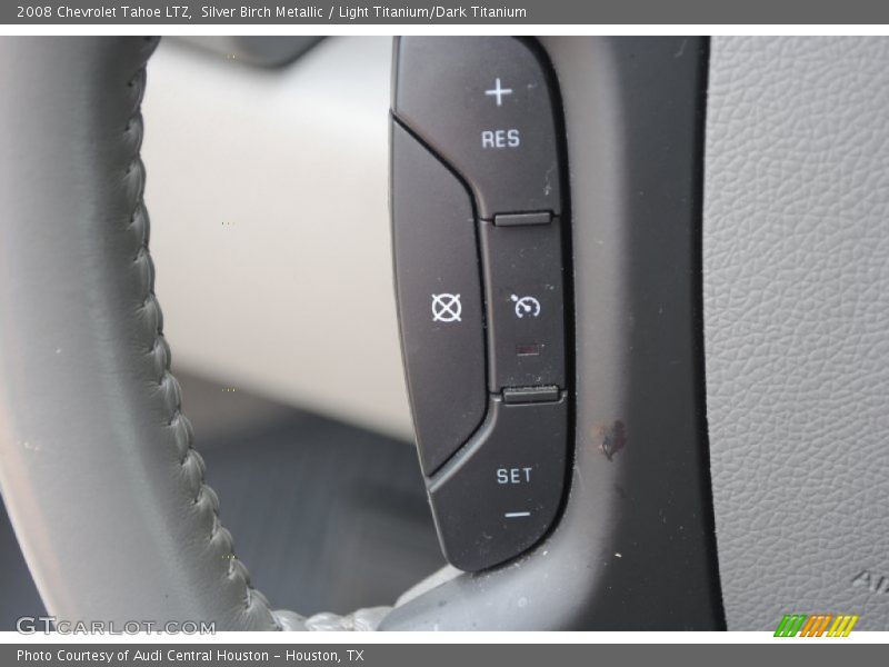 Silver Birch Metallic / Light Titanium/Dark Titanium 2008 Chevrolet Tahoe LTZ