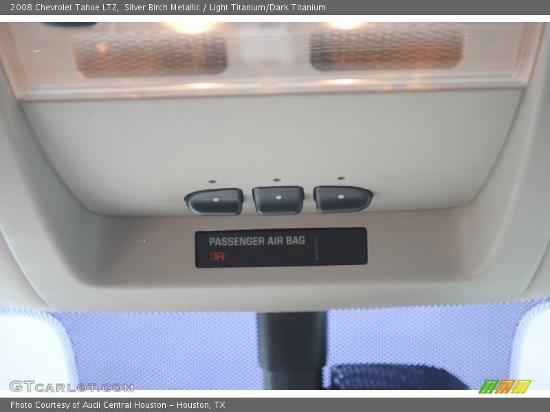 Silver Birch Metallic / Light Titanium/Dark Titanium 2008 Chevrolet Tahoe LTZ