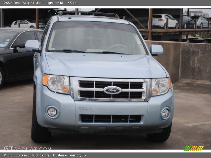 Light Ice Blue / Stone 2008 Ford Escape Hybrid