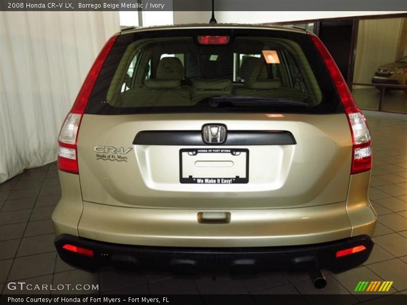 Borrego Beige Metallic / Ivory 2008 Honda CR-V LX