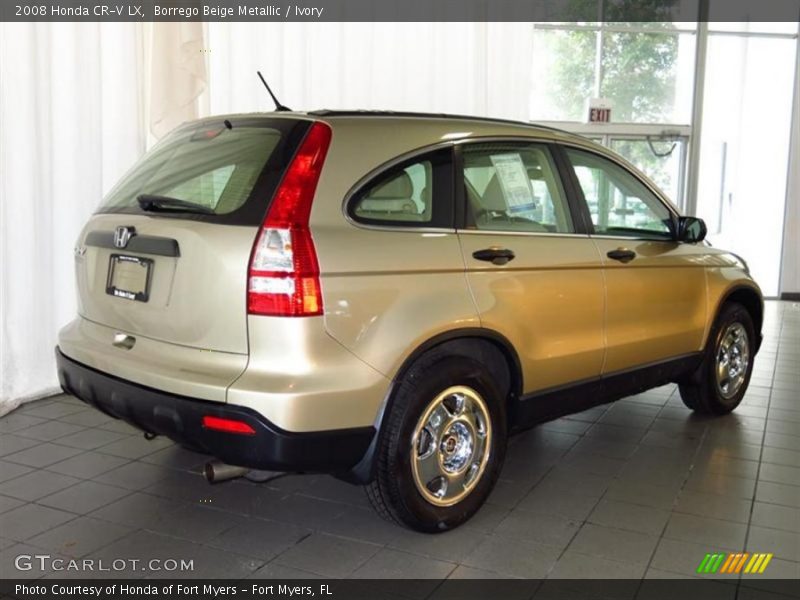 Borrego Beige Metallic / Ivory 2008 Honda CR-V LX