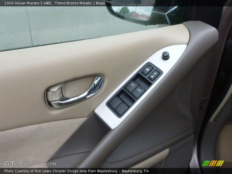 Tinted Bronze Metallic / Beige 2009 Nissan Murano S AWD