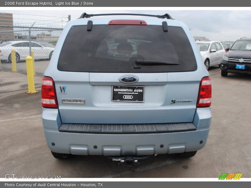 Light Ice Blue / Stone 2008 Ford Escape Hybrid