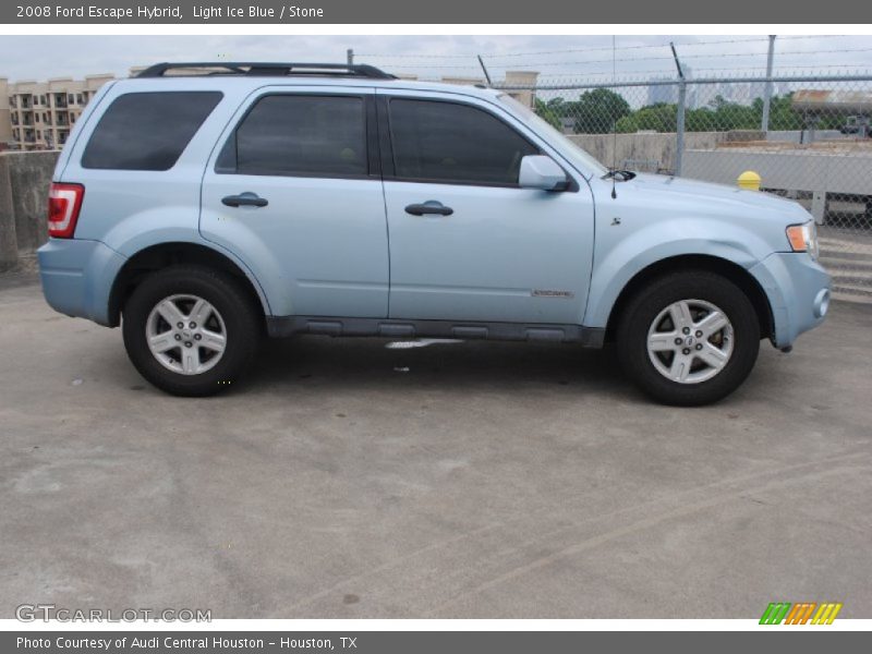Light Ice Blue / Stone 2008 Ford Escape Hybrid