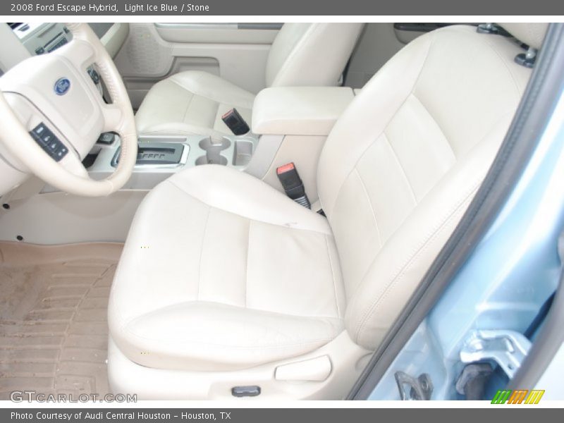 Light Ice Blue / Stone 2008 Ford Escape Hybrid