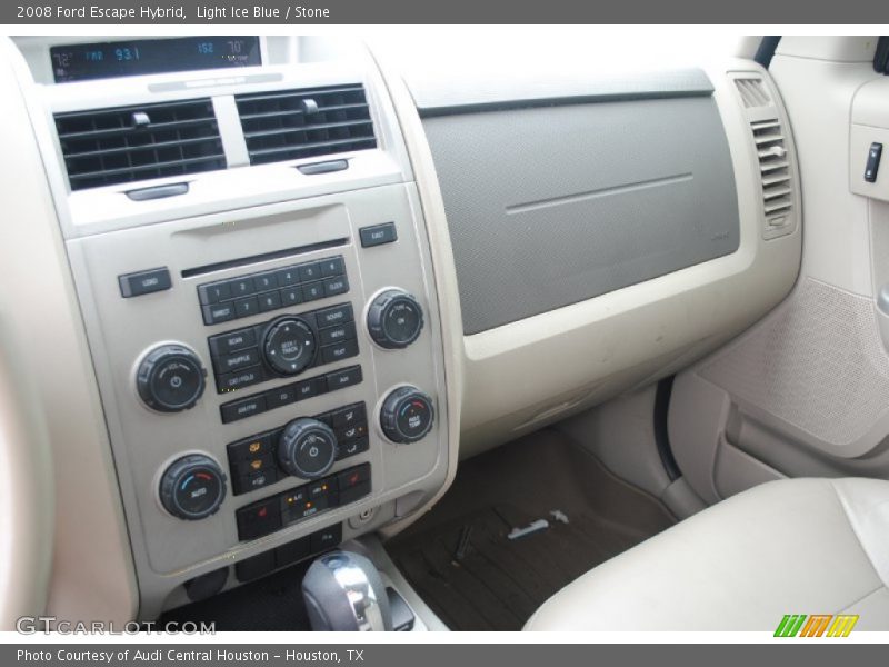 Light Ice Blue / Stone 2008 Ford Escape Hybrid