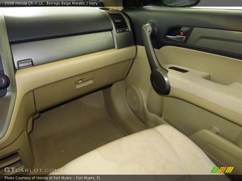 Borrego Beige Metallic / Ivory 2008 Honda CR-V LX