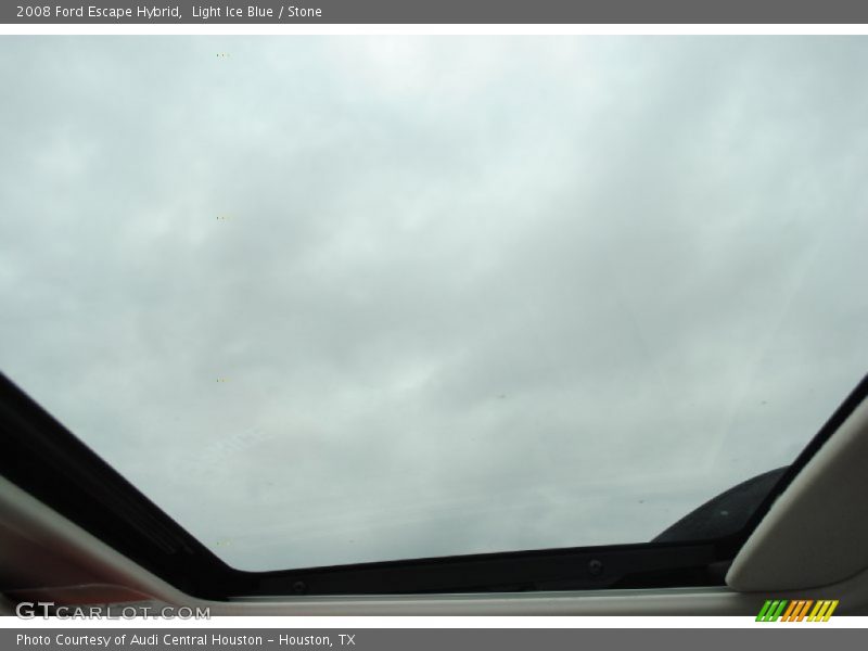 Light Ice Blue / Stone 2008 Ford Escape Hybrid