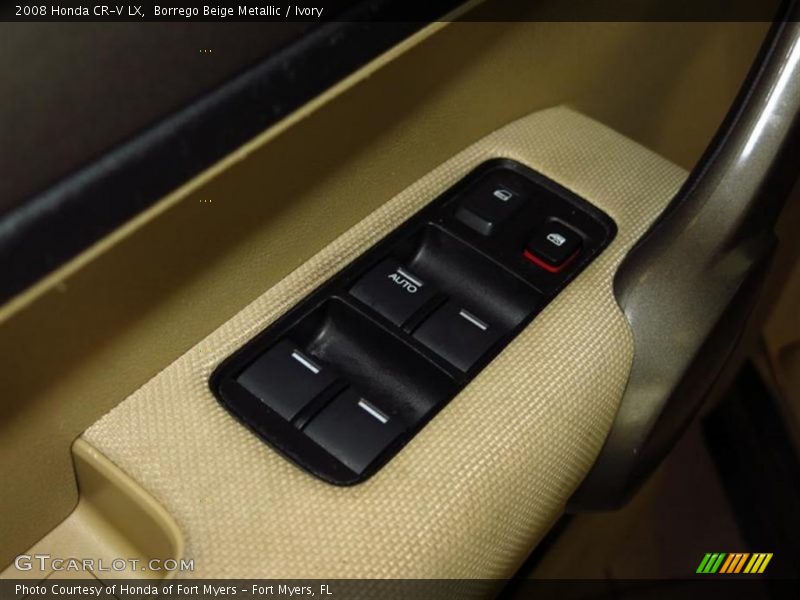 Borrego Beige Metallic / Ivory 2008 Honda CR-V LX
