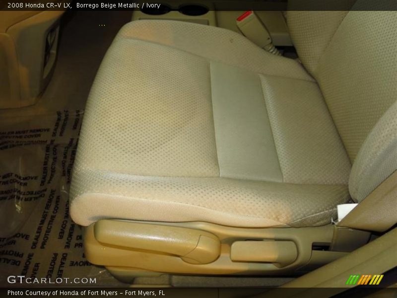 Borrego Beige Metallic / Ivory 2008 Honda CR-V LX